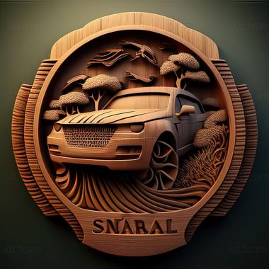 3D модель Saab 9 4X (STL)